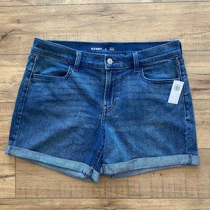 OLD NAVY | HIGH WAIST JEAN SHORTS | SIZE 6 | NWT